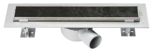 Душевой лоток Vincea Optima 80 Хром SAY.603.80.S.U под плитку