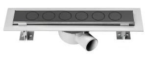 Душевой лоток Vincea Optima 80 Черный матовый SAY.601.80.B.M.S.NSNGH