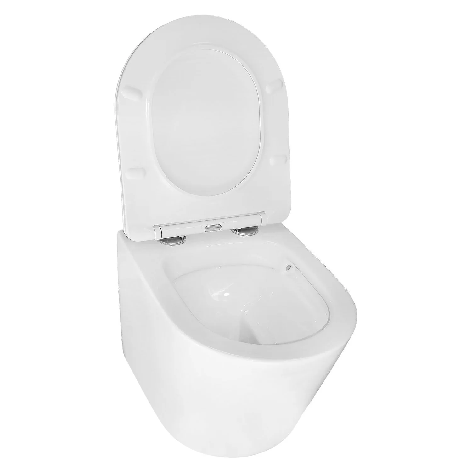 Унитаз подвесной Azario Teramo с сиденьем Унитаз подвесной Azario Teramo с сиденьем — изображение 4