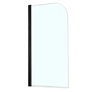 Шторка для ванны Azario Merrit 70 Черный / Прозрачное AZ-NF6211 700 BLACK