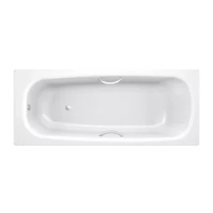 Ванна стальная BLB Universal 150х70 с отверстиями для ручек Белый B50HO