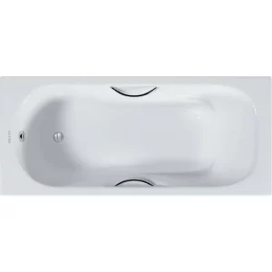 Ванна чугунная Aquatek Гамма 170х75 с ножками и ручками AQ8070FH-00