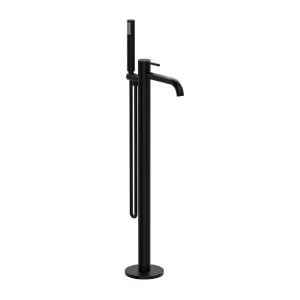 Смеситель напольный Vincea Desire Черный матовый VTF-1DMB Смеситель напольный Vincea Desire Черный матовый VTF-1DMB