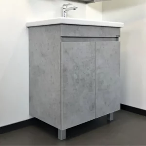 Тумба напольная Comforty Осло 70 + раковина Бетон светлый 00-00006117CF Тумба напольная Comforty Осло 70 + раковина Бетон светлый 00-00006117CF