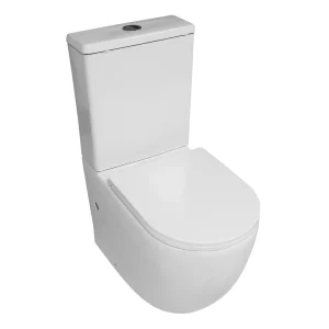 Унитаз напольный Azario Белый AZ-T003B-R