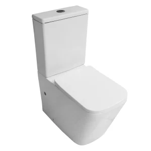 Унитаз напольный Azario Белый AZ-T004B-R