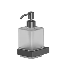 Дозатор WHITECROSS CUBO Оружейная сталь CU2440GM