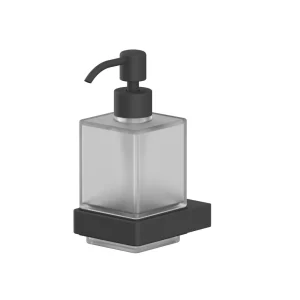 Дозатор WHITECROSS CUBO Черный матовый CU2440BL