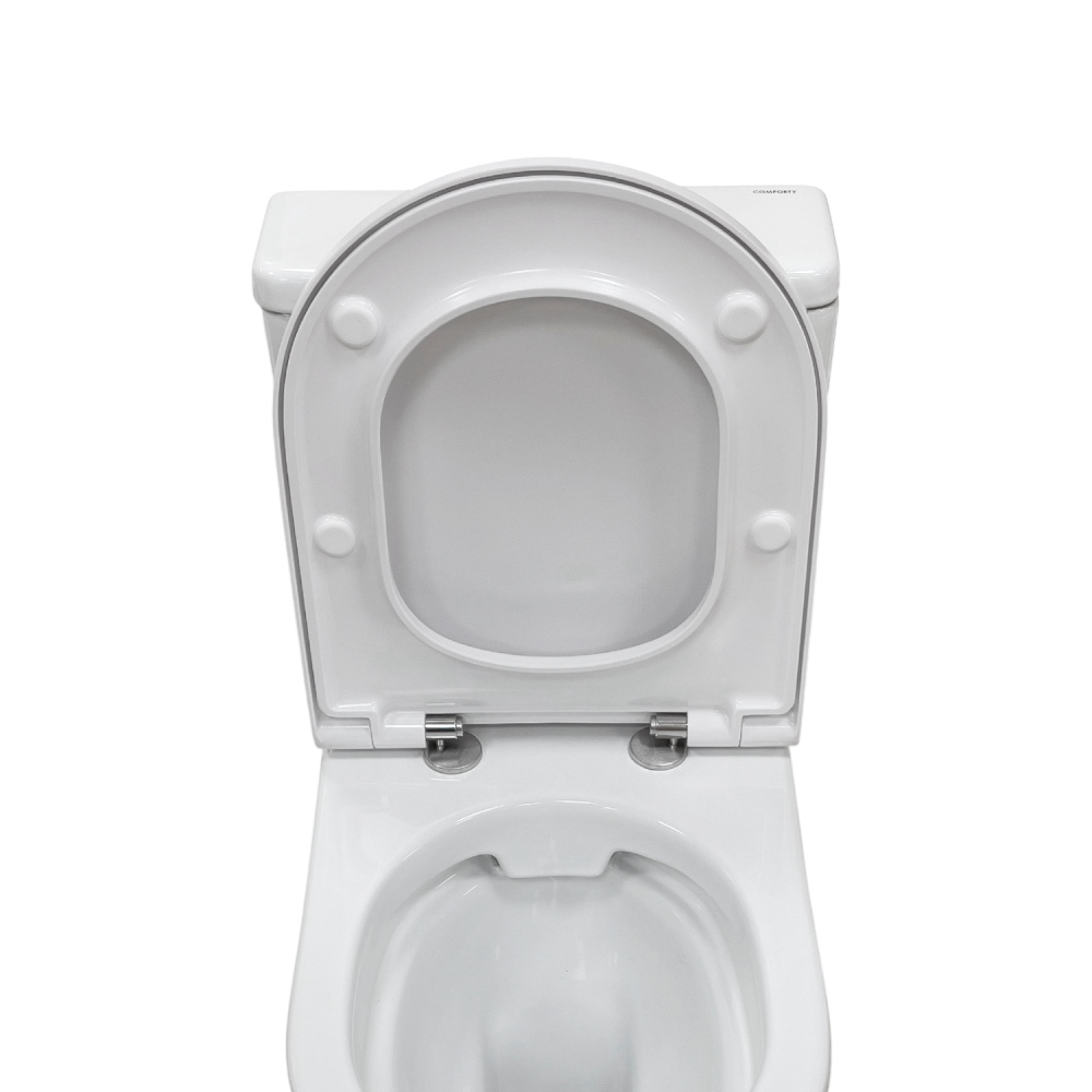 Крышка-сиденье Comforty CF41273S1 микролифт, быстросъёмное Белый глянцевый CF4072 Крышка-сиденье Comforty CF41273S1 микролифт, быстросъёмное Белый глянцевый CF4072 — изображение 2