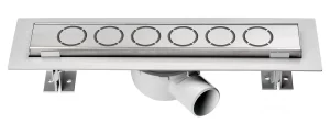 Душевой лоток Vincea Optima 60 Хром SAY.601.60.P.NSNGH